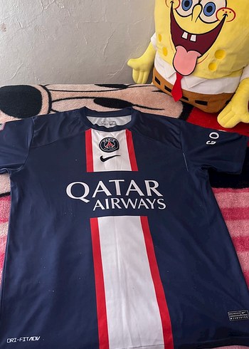 Erkek Lacivert Baskılı Kısa Kollu paris Forma