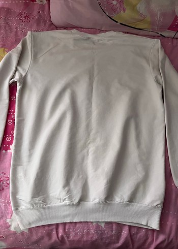 Kadın Beyaz  Sweatshirt - Görsel 2