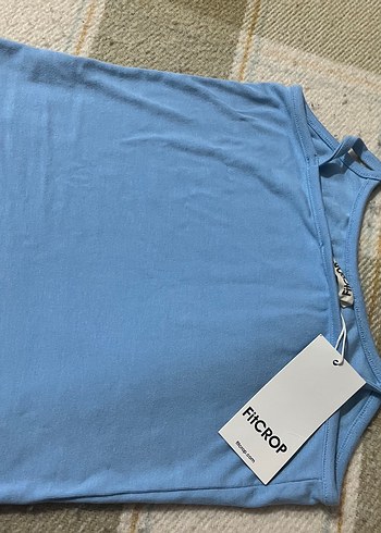 Mavi Kadın Kısa Kollu crop - Görsel 2