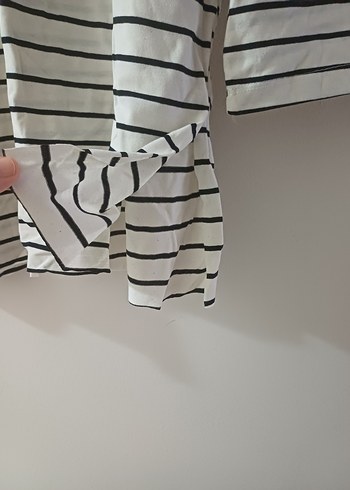 Diğer Pamuklu Çizgili tunik Sweatshirt