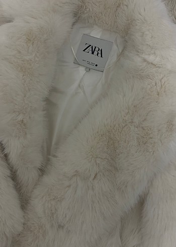 Zara Beyaz zara viral kürk