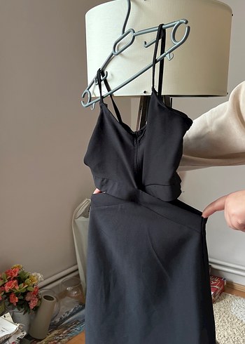 Siyah mini elbise