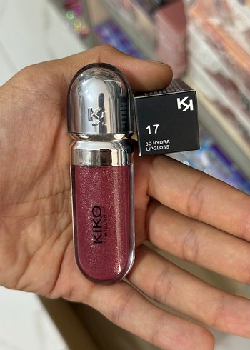 KIKO 3D Hydra Parlak Bordo Ruj