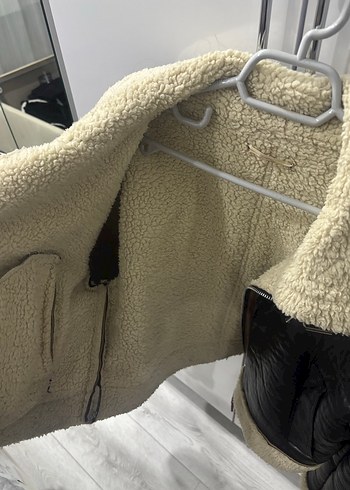 Kürklü Deri Kadın Mont - Görsel 3