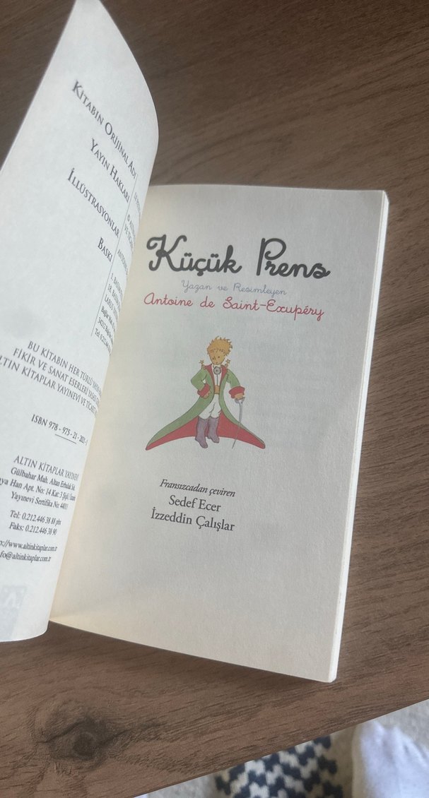 Küçük Prens - Antoine de Saint-Exupéry - Görsel 5