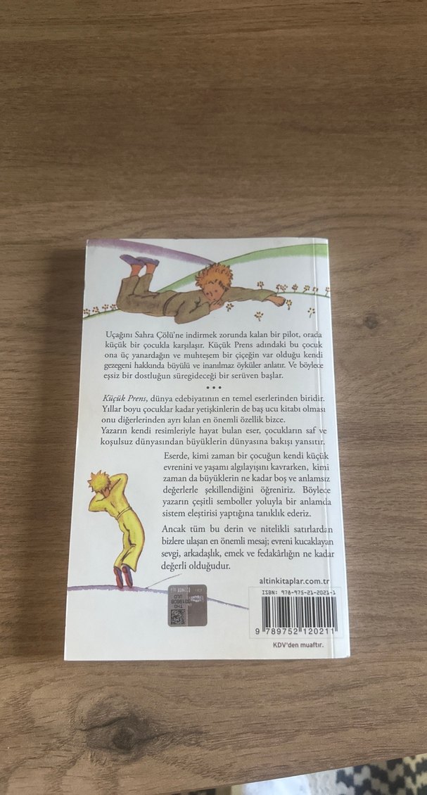 Küçük Prens - Antoine de Saint-Exupéry - Görsel 2