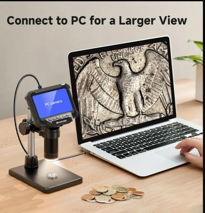 4.3 inç IPS Ekranlı Dijital Mikroskop 1600x - Görsel 3