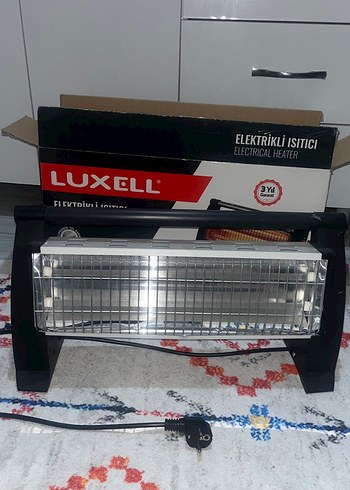 Luxell Elektrikli Isıtıcı Siyah