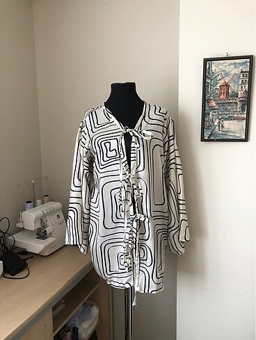 Fiyonk bağlamalı kimono