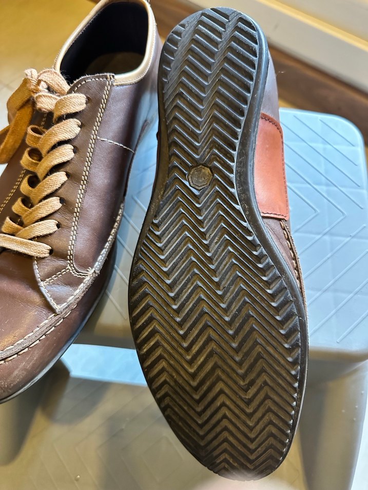 İNCİ 41 numara Klasik Parlak Kahverengi Erkek Ayakkabı Bağcıklı - Görsel 4