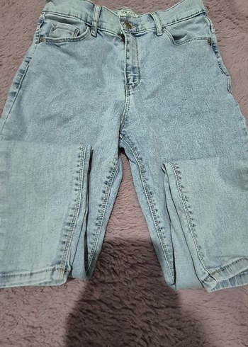 Gri Kadın Denim Pantolon likralıdır 2 defa giyildi - Görsel 3