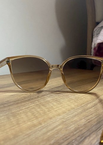 H&M Şeffaf Bej Kadın Güneş Gözlüğü - Görsel 6