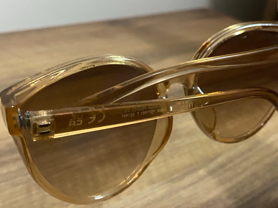 H&M Şeffaf Bej Kadın Güneş Gözlüğü - Görsel 2