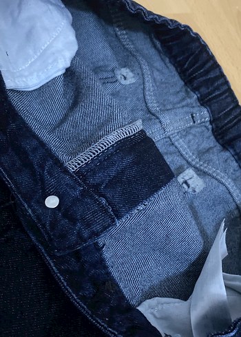 DEFACTO Lacivert Kadın Denim Bol Kesim Pantolon - Görsel 5