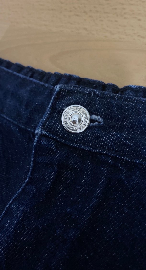 DEFACTO Lacivert Kadın Denim Bol Kesim Pantolon - Görsel 3