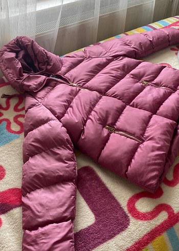 Boynerden Kapüşonlu Şişme Mont  44 Beden - Görsel 2