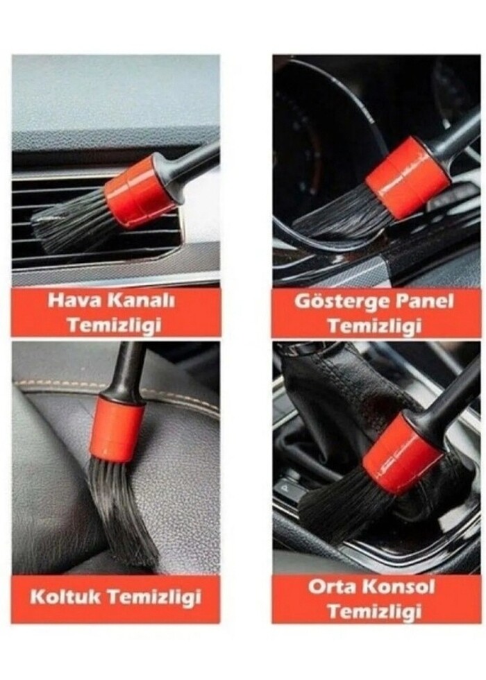 KYLE XM 5 Adet Detaylı Oto Temizleme Fırçası - Görsel 3