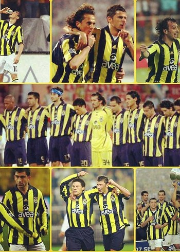 Fenerbahçe 2006-2007 Sezonu 100.Yıl Çift Taraflı Forma - Görsel 2
