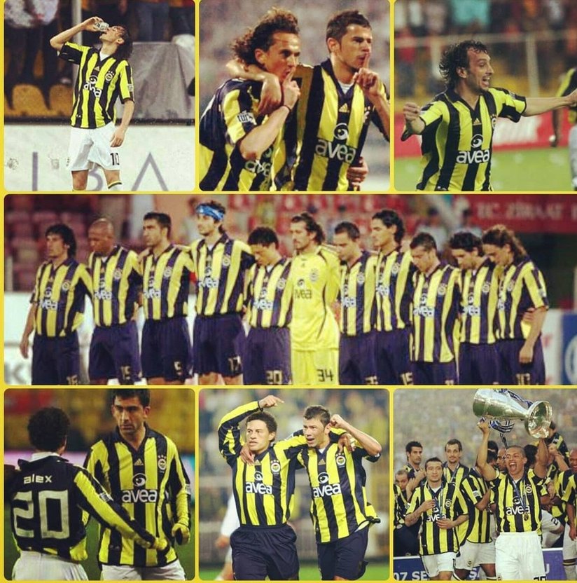 Fenerbahçe 2006-2007 Sezonu 100.Yıl Çift Taraflı Forma - Görsel 2