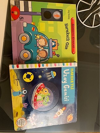 hareketli kitap 2 adet