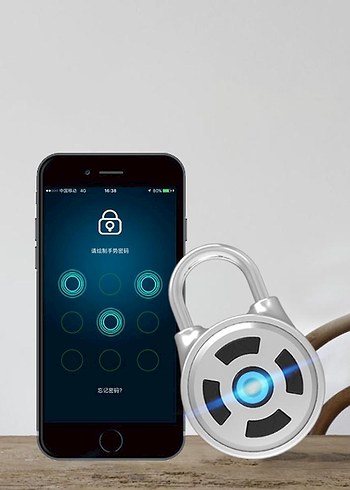 OSALADİ Kablosuz Anahtarsız Telefon Kontrollü Bluetooth Kilit - Görsel 10