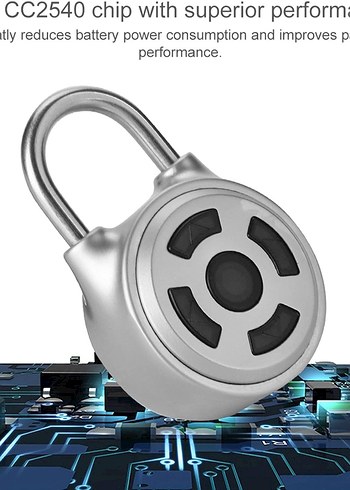 OSALADİ Kablosuz Anahtarsız Telefon Kontrollü Bluetooth Kilit - Görsel 8