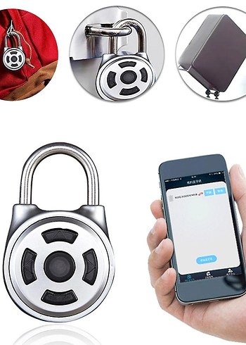 OSALADİ Kablosuz Anahtarsız Telefon Kontrollü Bluetooth Kilit - Görsel 9