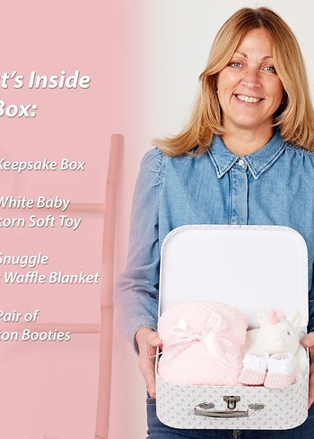 İngiltereden Yenidoğan Kız Bebek Hediye Seti !!! - Görsel 7