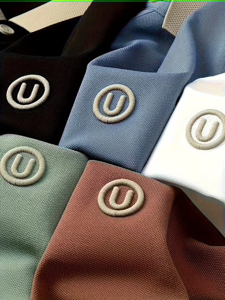 Düğmeli Yeşil Erkek Polo Tişört - Görsel 4