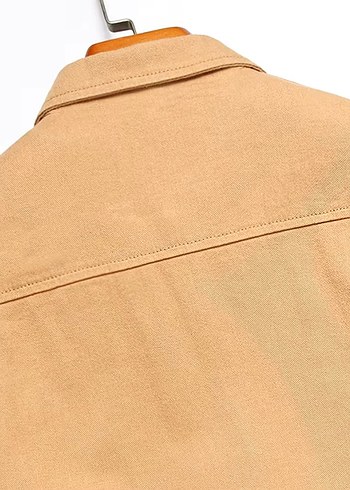 Erkek Yırtık Detaylı Uzun Kollu Kot Gömlek (Yurtdışı Ürün) - Görsel 10