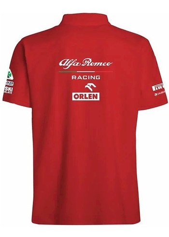 Chomba Estampada F1 Alfa Romeo Raikkonen Giovinazzi - Görsel 2