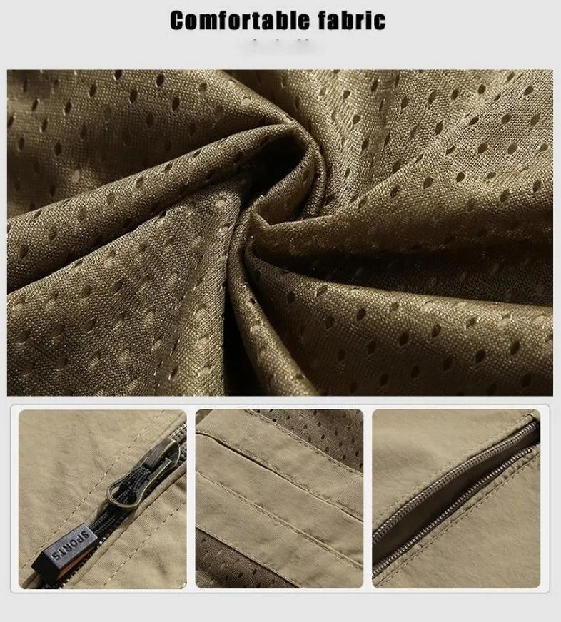 Taktik Kolsuz Kargo Yelek Fotoğrafçı Balıkçı Avcı - Görsel 4