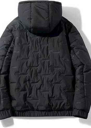 Erkek Kapüşonlu Şişme Mont - Görsel 3