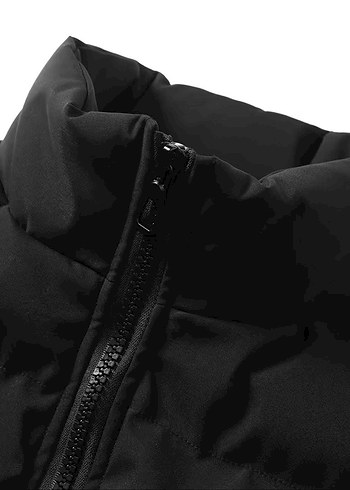 Erkek İçi Kürklü Dik Yaka Şişme Mont - Görsel 7