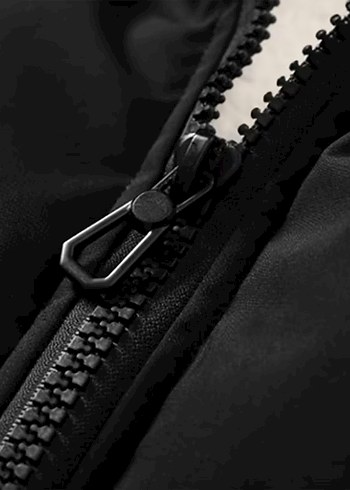 Erkek İçi Kürklü Dik Yaka Şişme Mont - Görsel 9