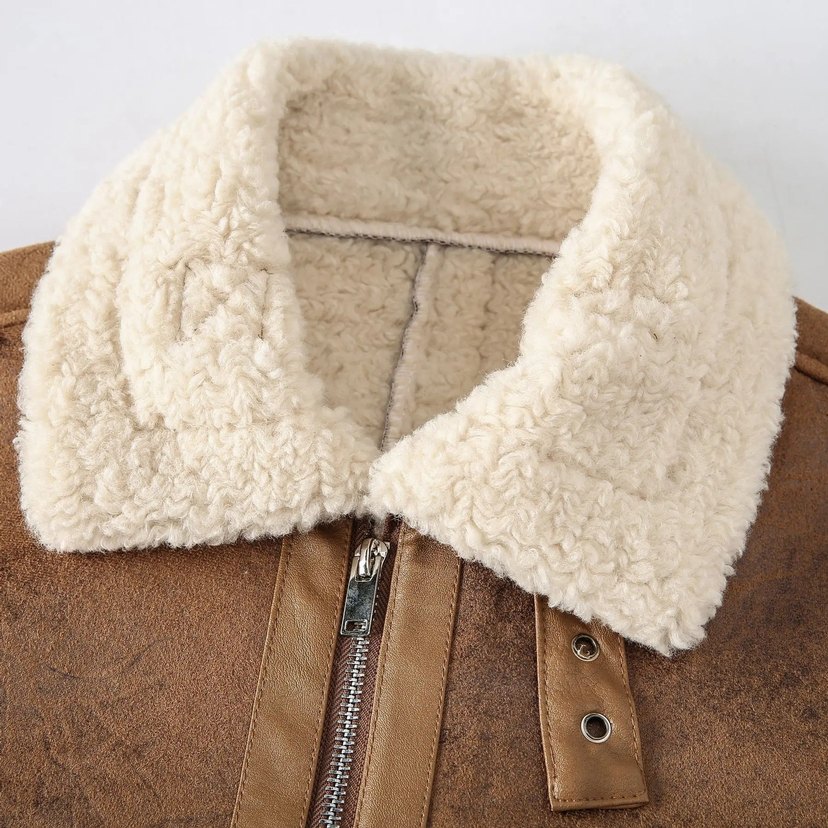 Erkek İçi Kürklü Bomber Ceket (YURTDIŞI ÜRÜN) - Görsel 3