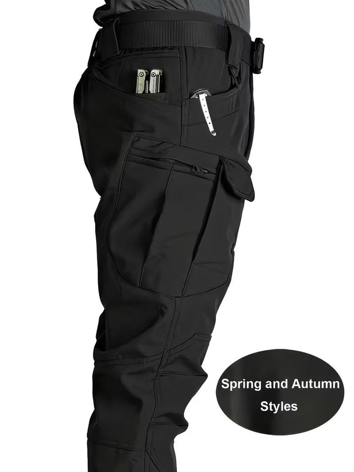 E118 Taktical Cargo Pantolon İthal Likralı Outdoor Motorcu - Görsel 4