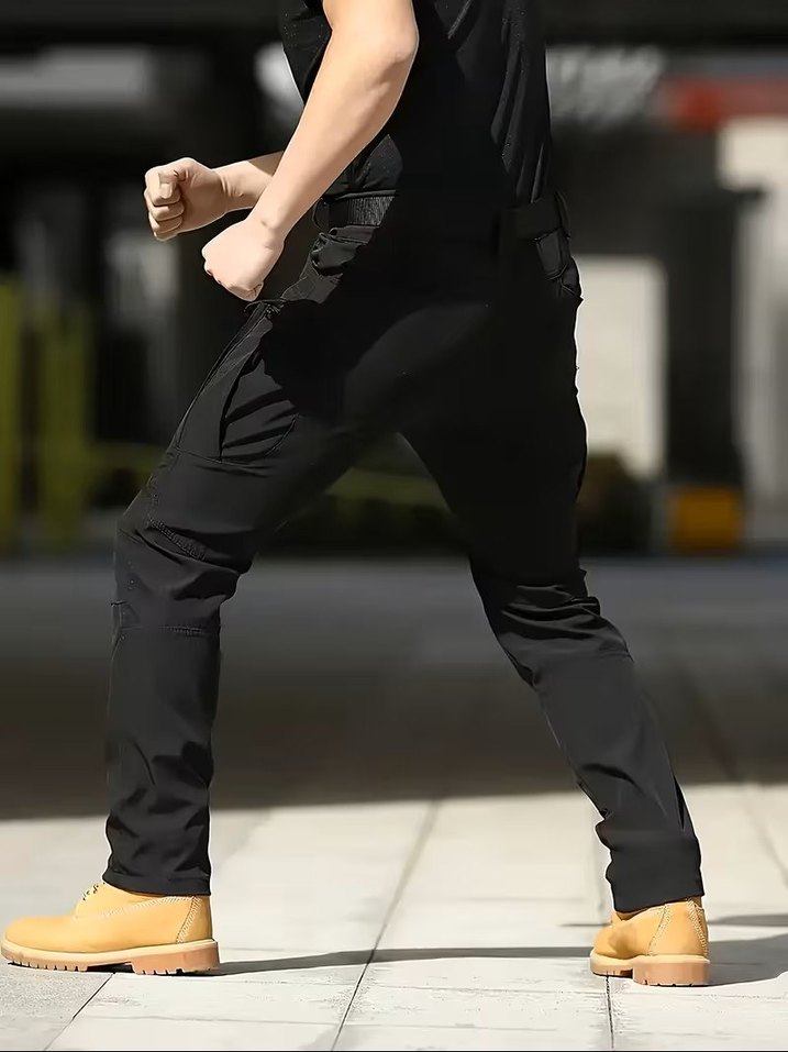 E118 Taktical Cargo Pantolon İthal Likralı Outdoor Motorcu - Görsel 3