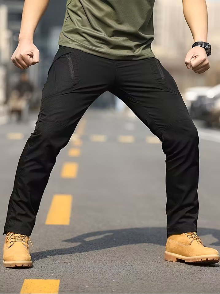 E120 Erkek Taktiksel Pantolon Çok Cepli Nefes Alabilir Outdoor - Görsel 4