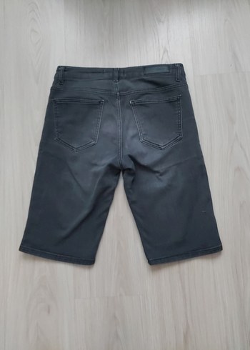 30 Beden gri Renk Gri Erkek Denim Şort