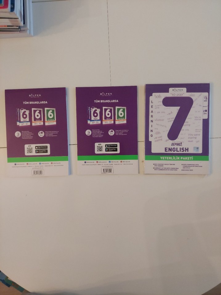 6 ve 7. Sınıf İngilizce Yeterlilik Paketleri - Görsel 2