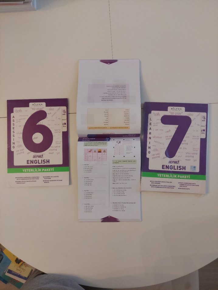 6 ve 7. Sınıf İngilizce Yeterlilik Paketleri - Görsel 3