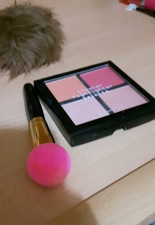 allık ve highlighter paleti