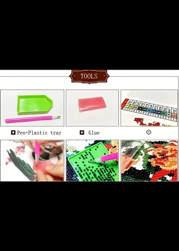 Koi Balığı Elmas Boyama Seti - Görsel 5