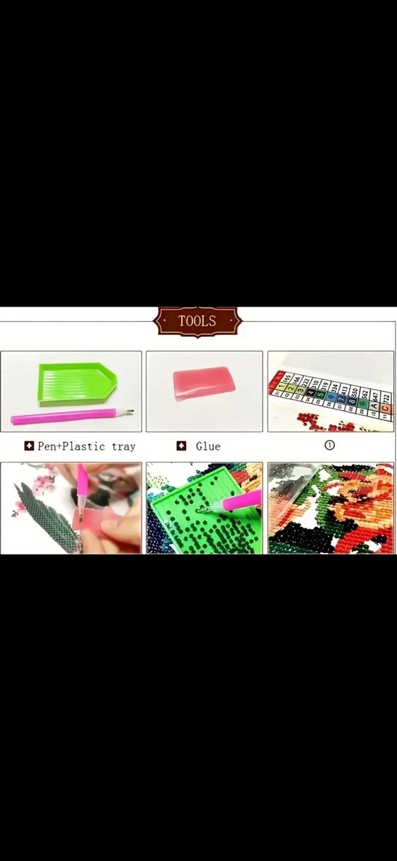 Koi Balığı Elmas Boyama Seti - Görsel 5