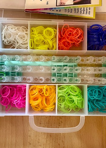 12 Farklı Renkli Bileklik Yapma Seti - Görsel 2