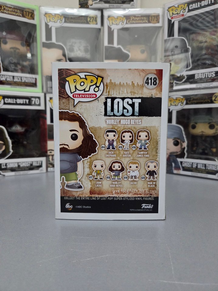 LOST Hurley Hugo Reyes Funko Pop! - Görsel 3