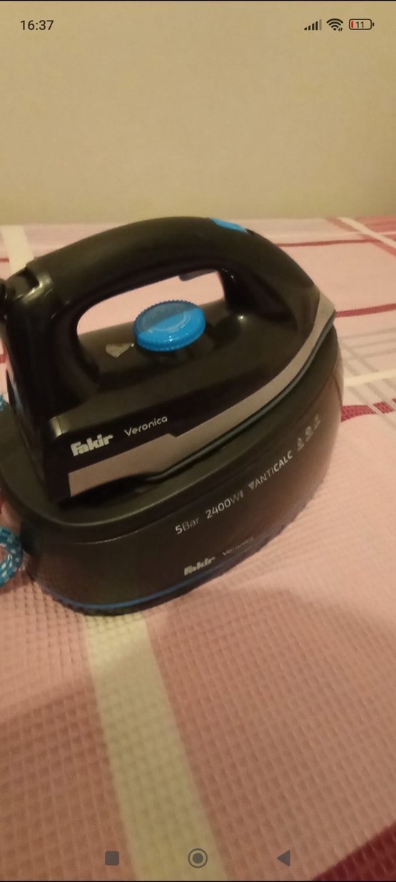 Fakir Veronica Mavi Buharlı Ütü 2400W - Görsel 5