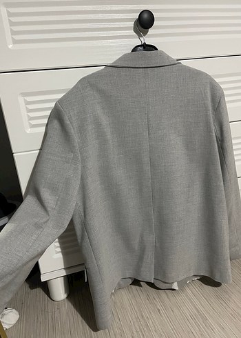 s Beden Gri Kadın Blazer