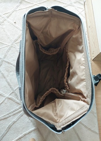 Gri Desensiz Bebek Çantası - Görsel 3